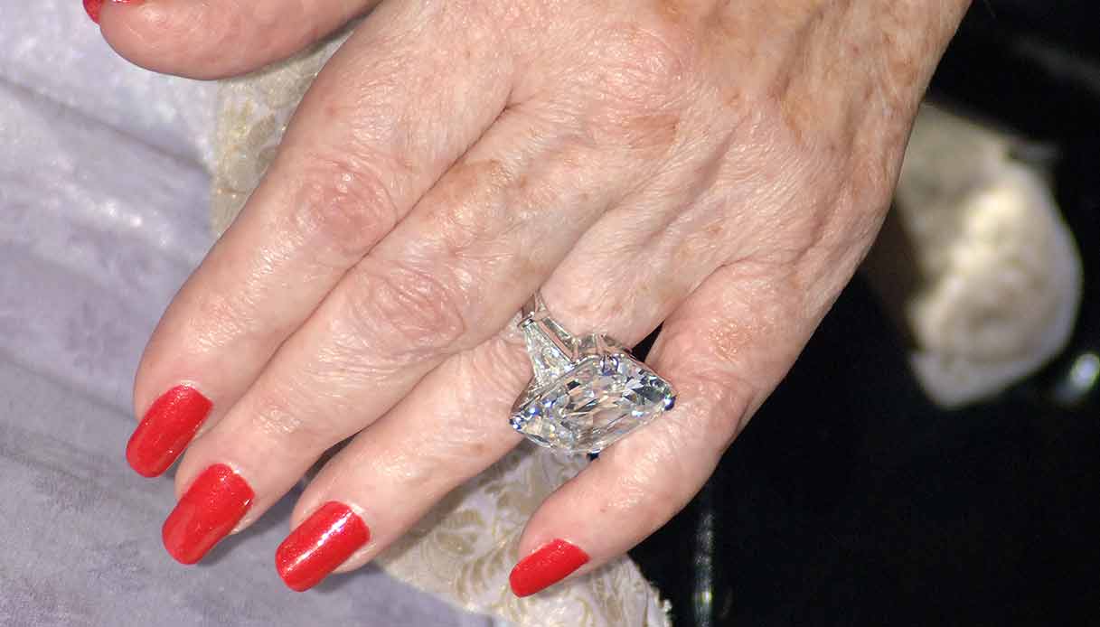 L'anello di fidanzamento di Liz Taylor