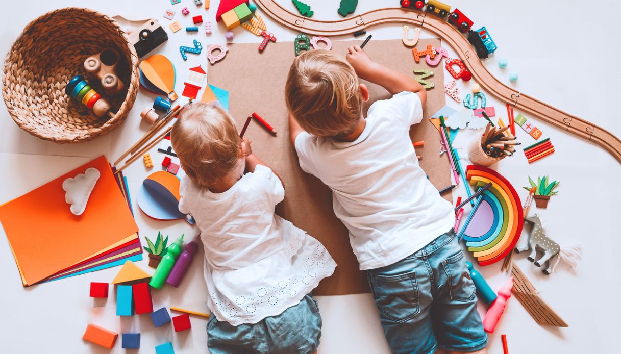 Giocattoli e bambini