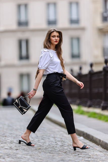 La camicia con le rouches