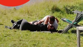 Ambra Angiolini e Massimiliano Allegri: fuga d’amore in Val Badia