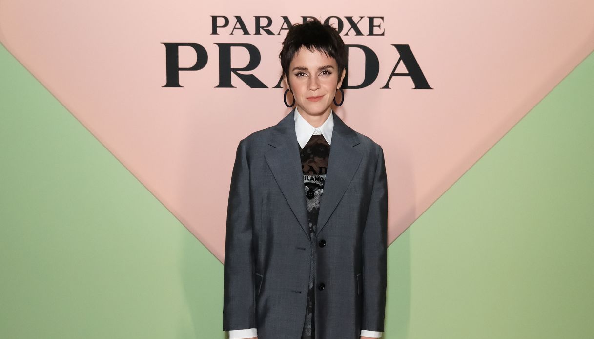 Emma Watson baby bang capelli corti
