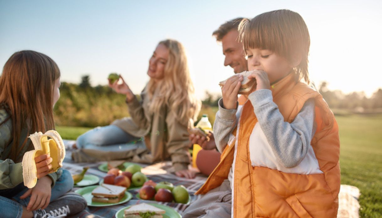 Cosa mangiano i bambini in vacanza