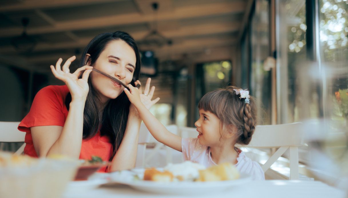Bambini al ristorante