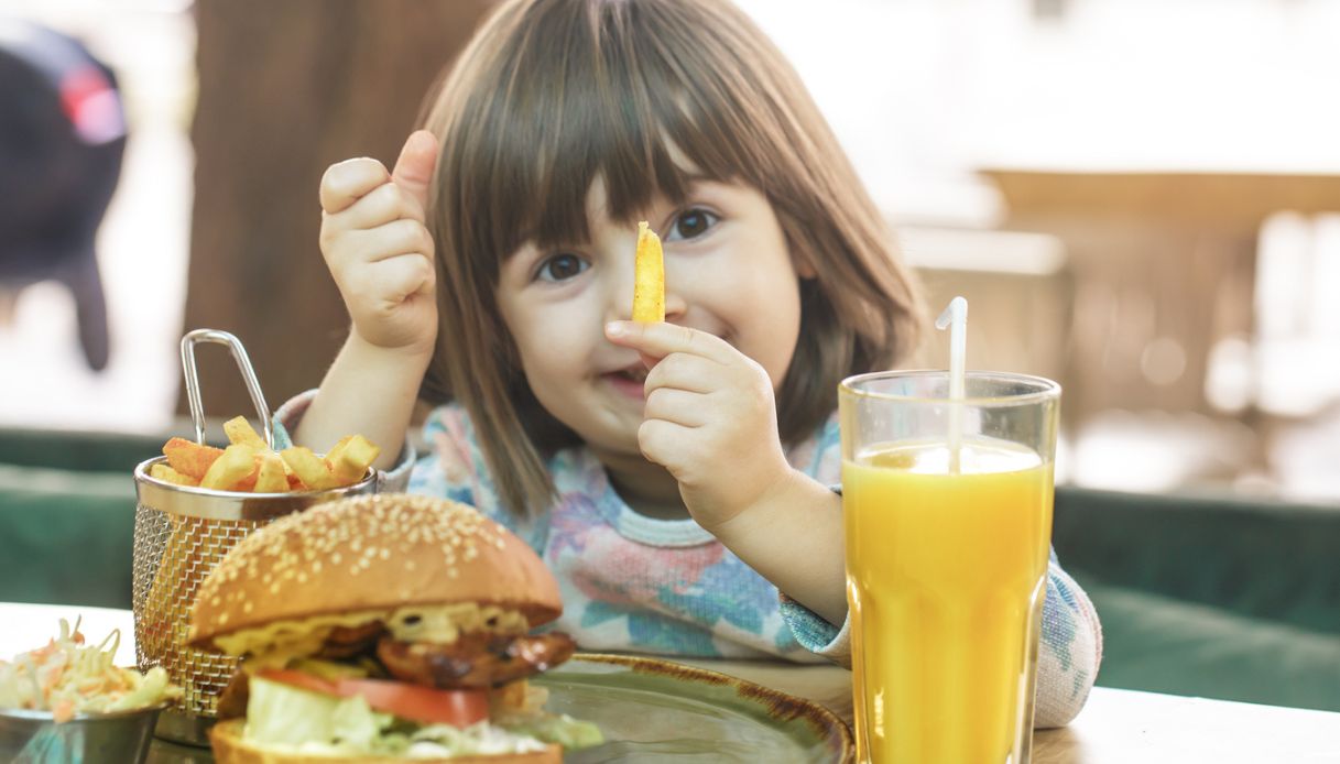 Bambini al ristorante