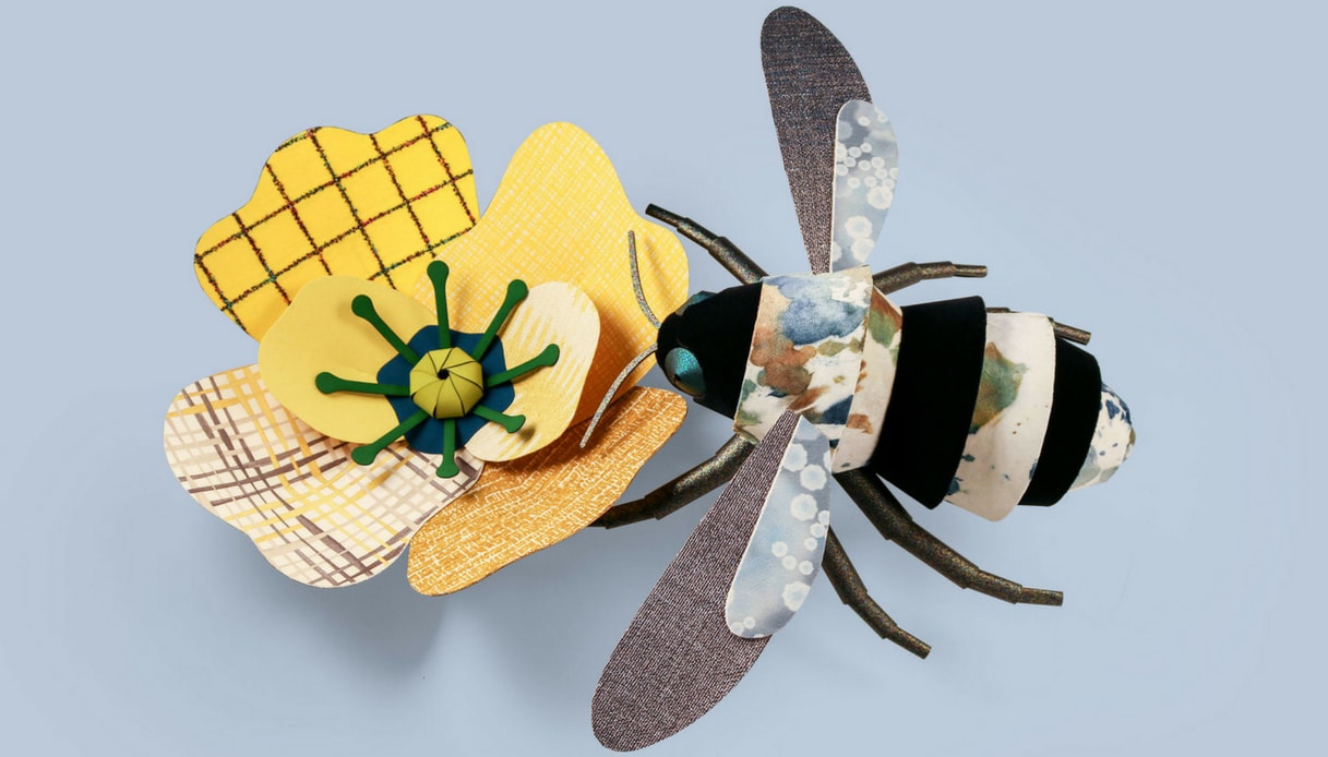 Tessuti e carte da parati diventano fiori e insetti, per colorare la casa di fantasia