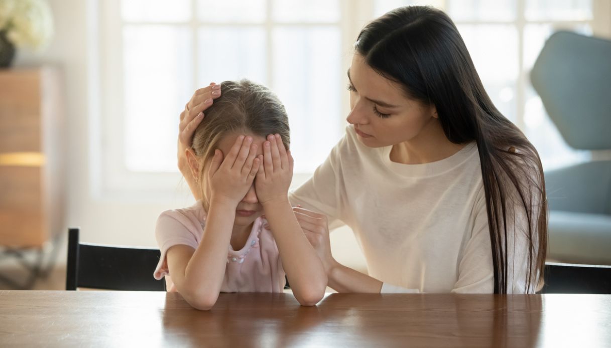sgridare i bambini