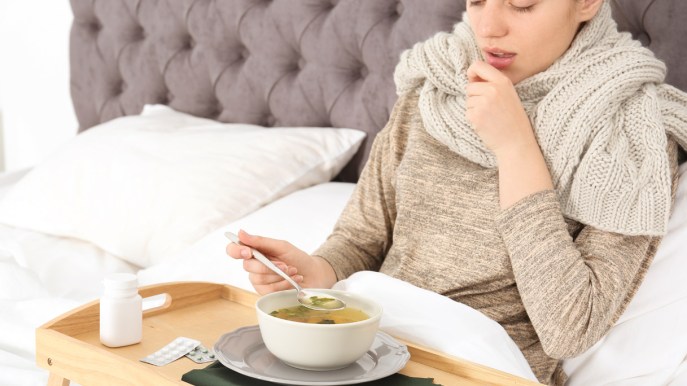 Il brodo di pollo, potente antinfiammatorio contro influenza e raffreddore