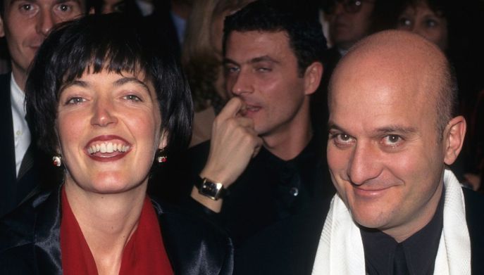 Claudio Bisio e Sandra Bonzi