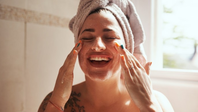 Maschere viso con effetto esfoliante