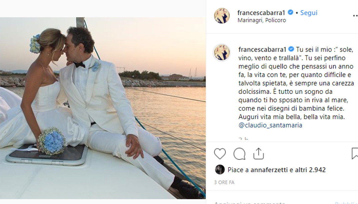 Francesca Barra Claudio Santamaria