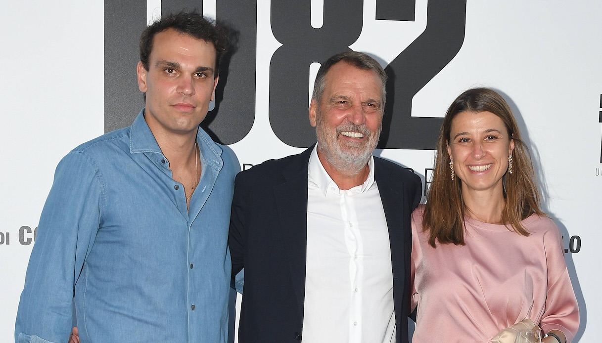 Marco Tardelli con i figli Sara e Nicola