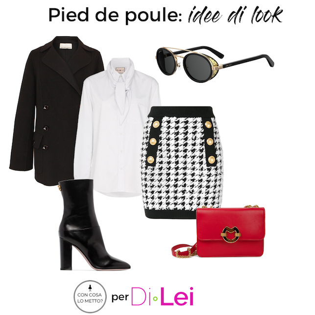 Come indossare il pied de poule: idee di look