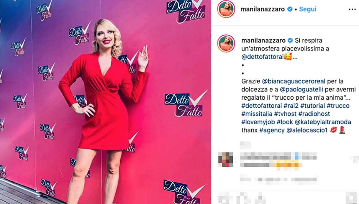 Detto Fatto, Bianca Guaccero incontra Manila Nazzaro. E fa luce sulla lite con Adriana Volpe