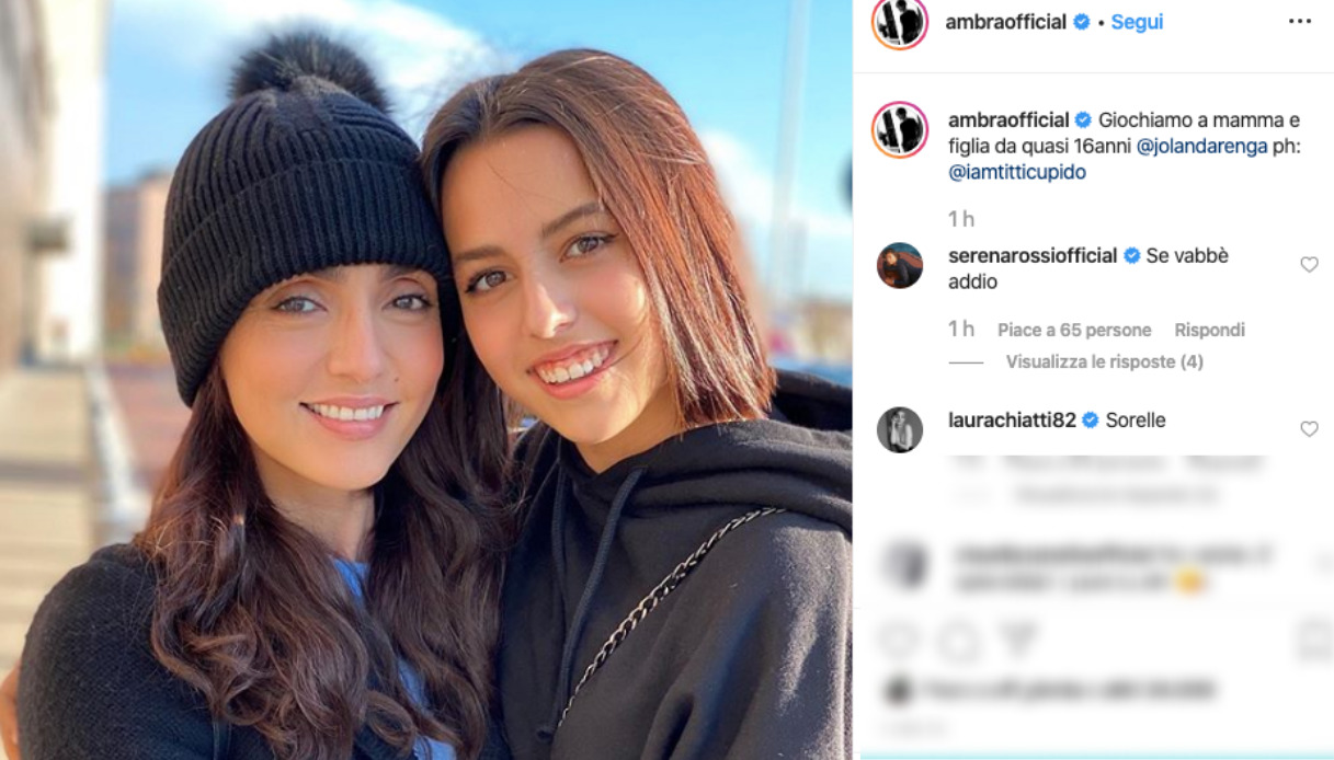 ambra angiolini figlia jolanda