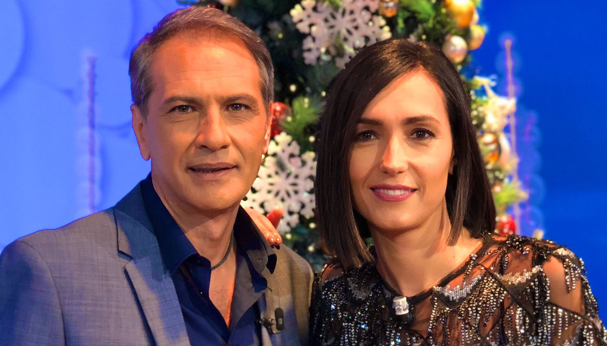 Lorenzo Crespi con Caterina Balivo a Vieni da Me