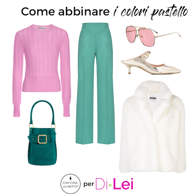 Come abbinare il colore pastello: 