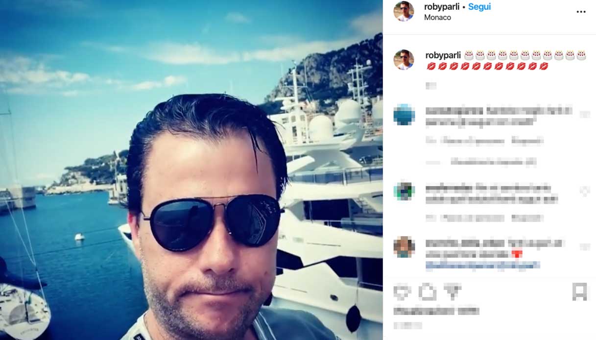 Roberto Parli, la dedica ad Adriana Volpe