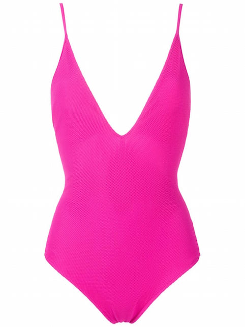 costume intero fucsia