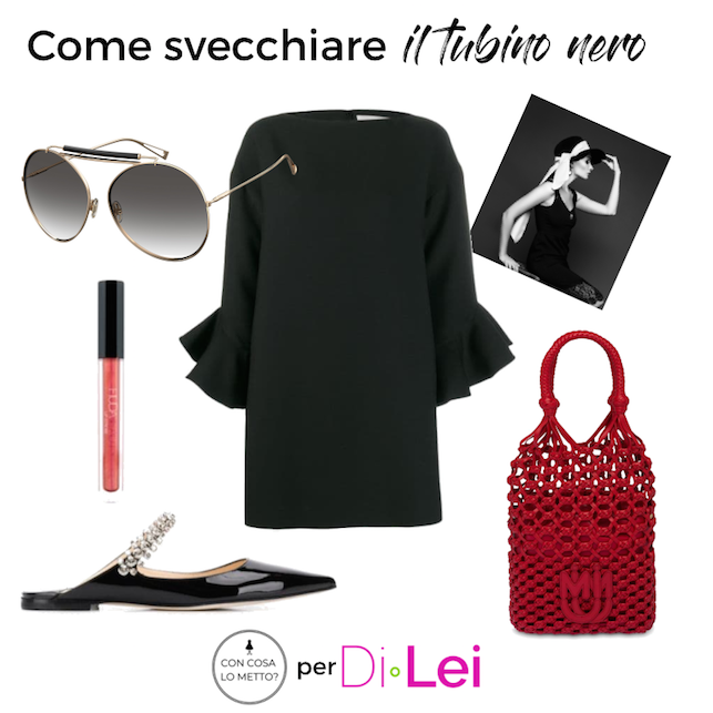 Little black dress: come svecchiare il tubino nero