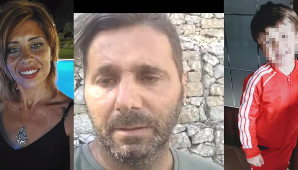 Viviana Parisi, il marito e il figlio Gioele