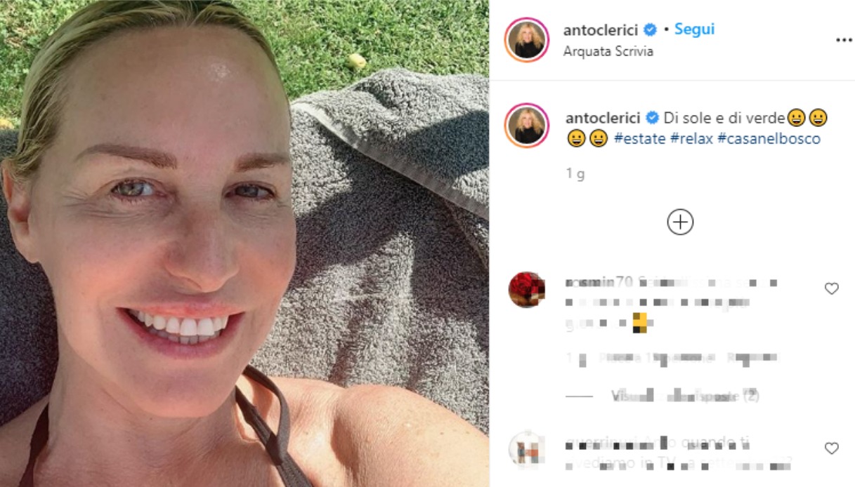 Antonella Clerici Instagram
