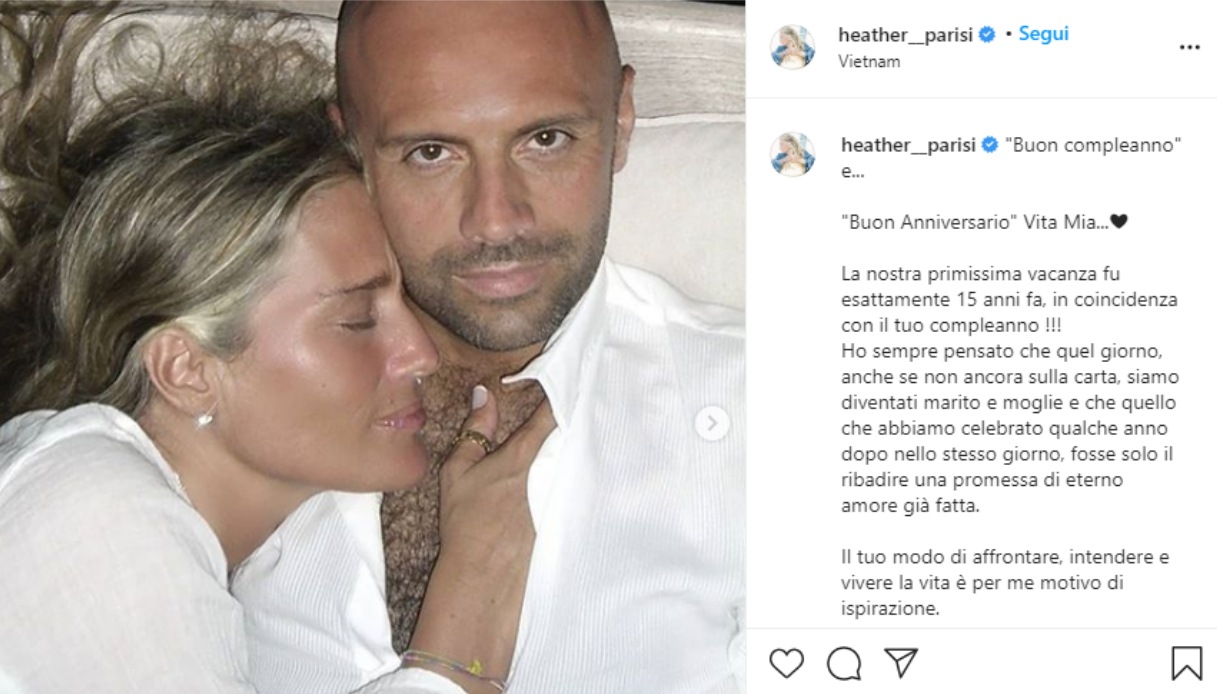 Heather Parisi Umberto Maria Anzolin