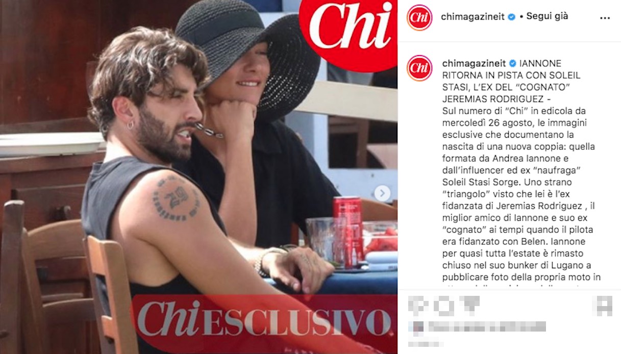 Andrea Iannone e Soleil Sorge