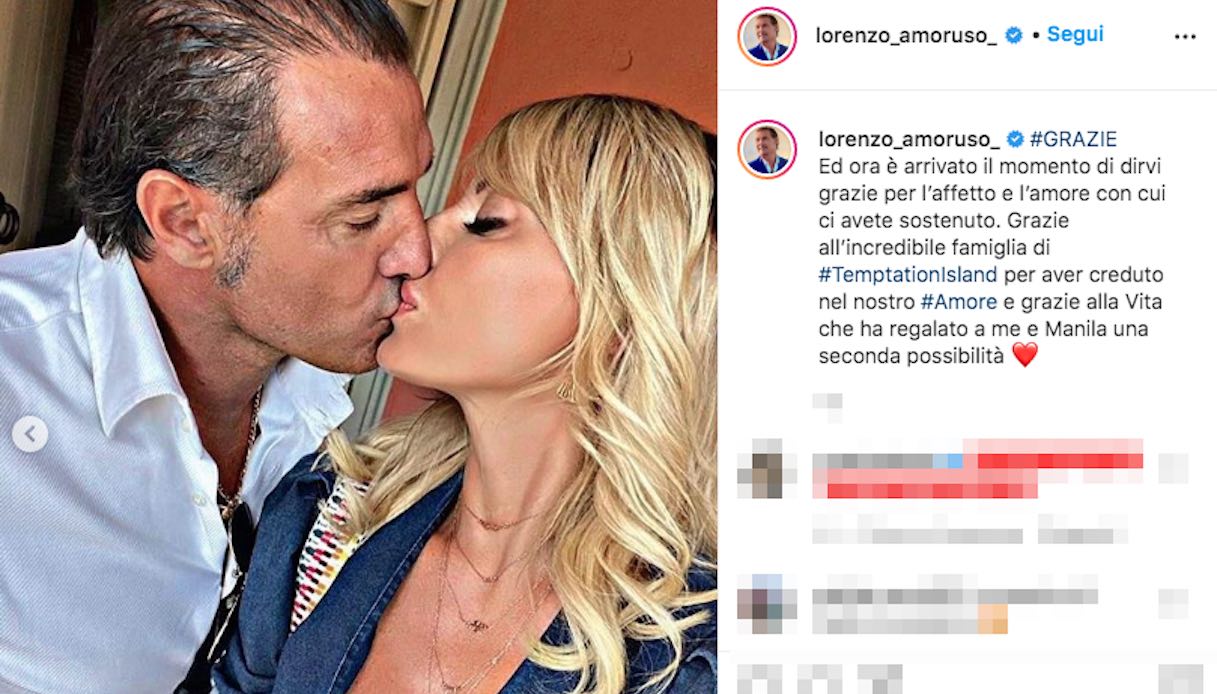 Lorenzo Amoruso e Manila Nazzaro