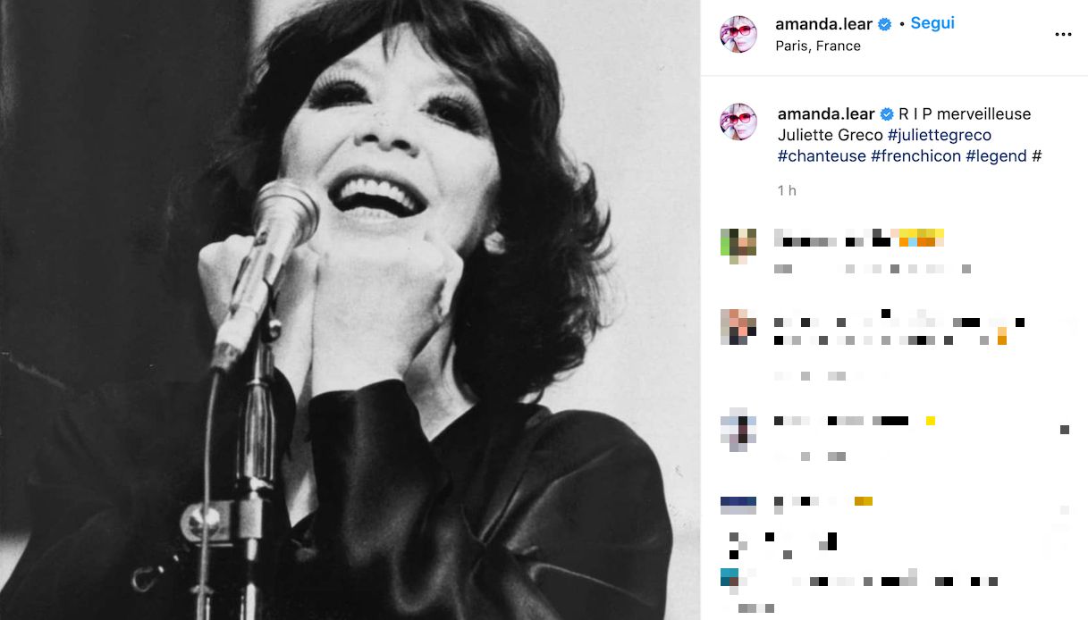 amanda lear juliette greco