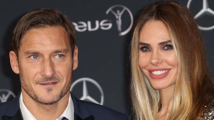Ilary Blasi e Francesco Totti positivi al Coronavirus