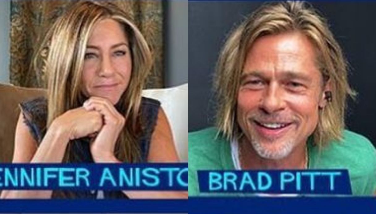 Jennifer Aniston e Brad Pitt
