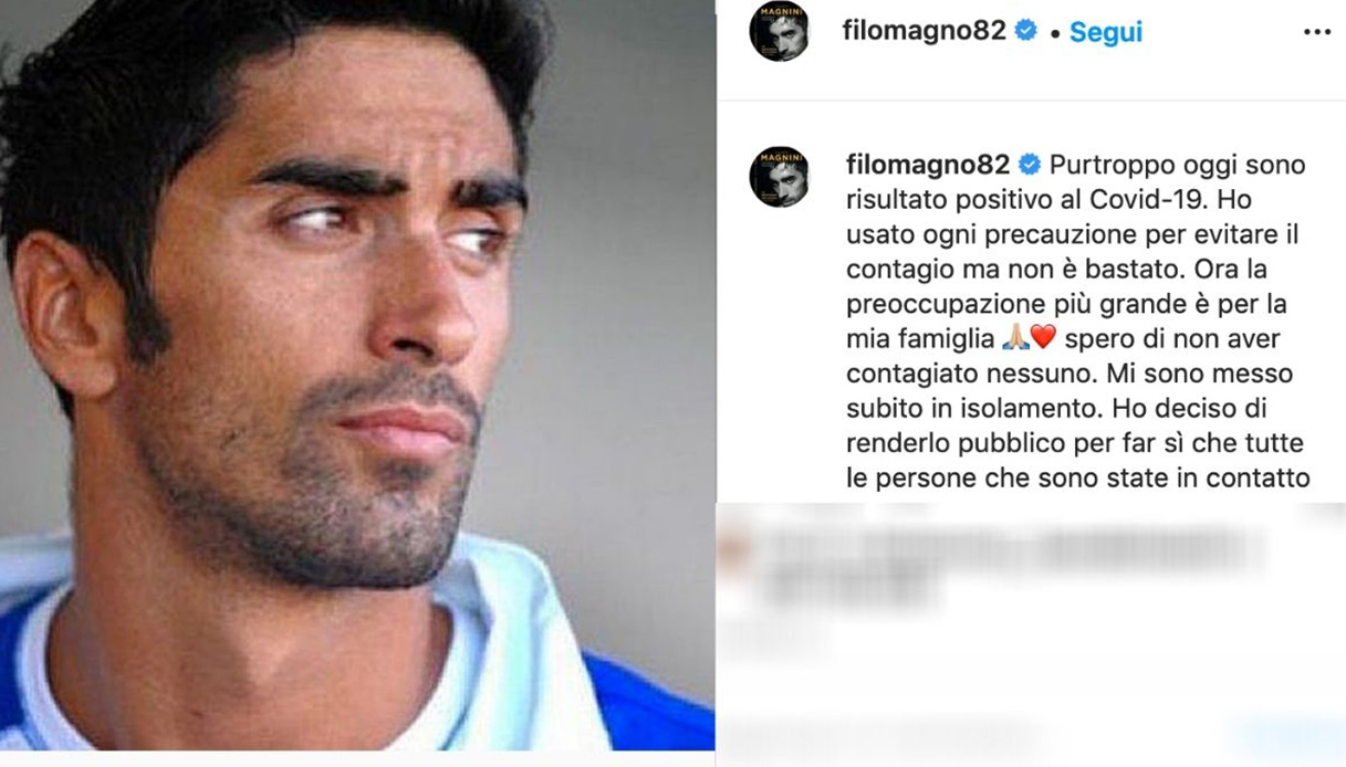 Filippo Magnini positivo al Covid
