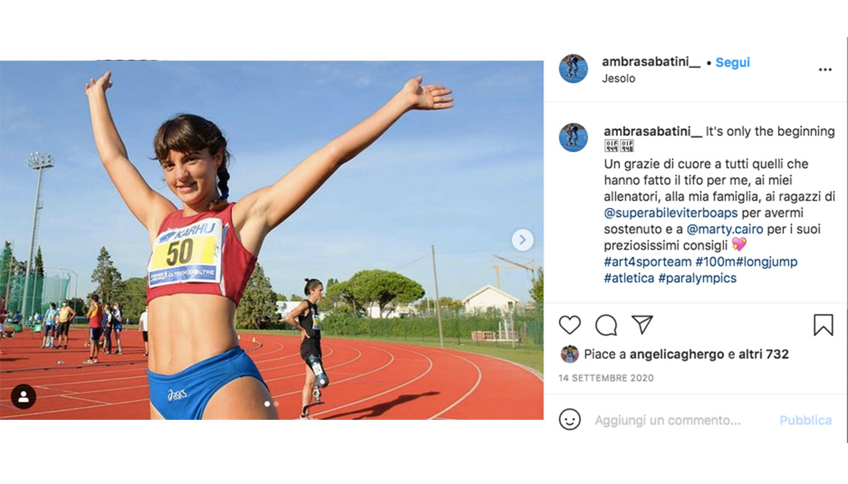 Ambra Sabatini Instagram