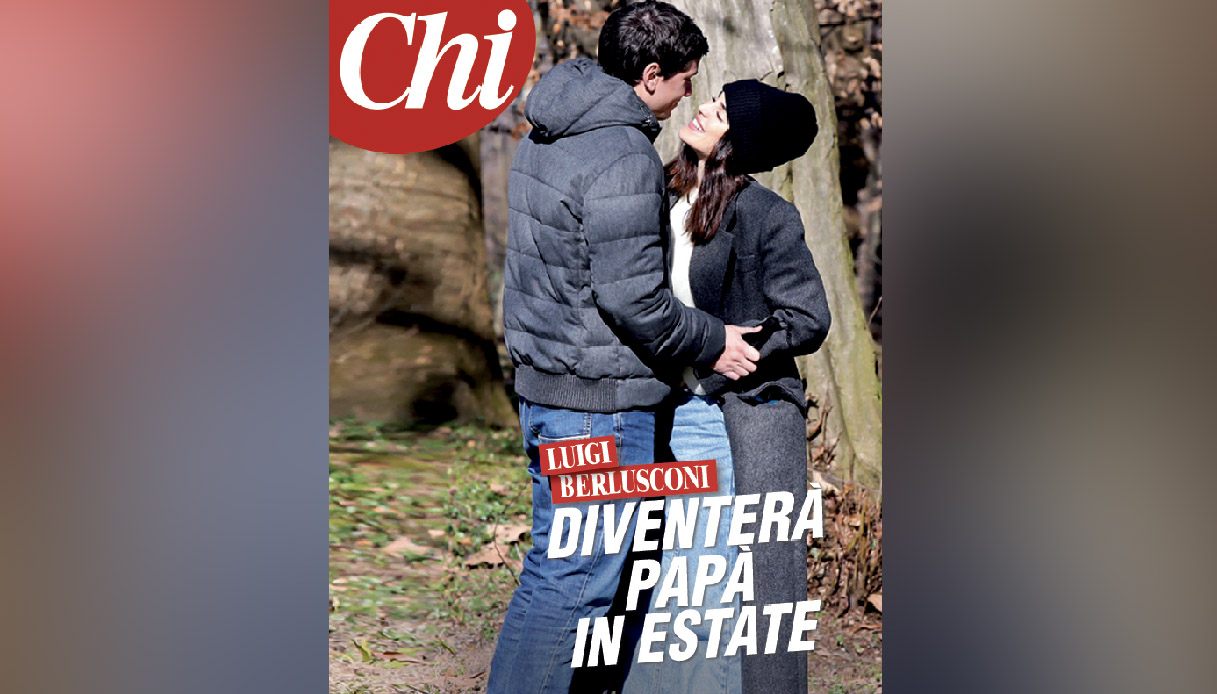 Luigi Berlusconi diventa papà