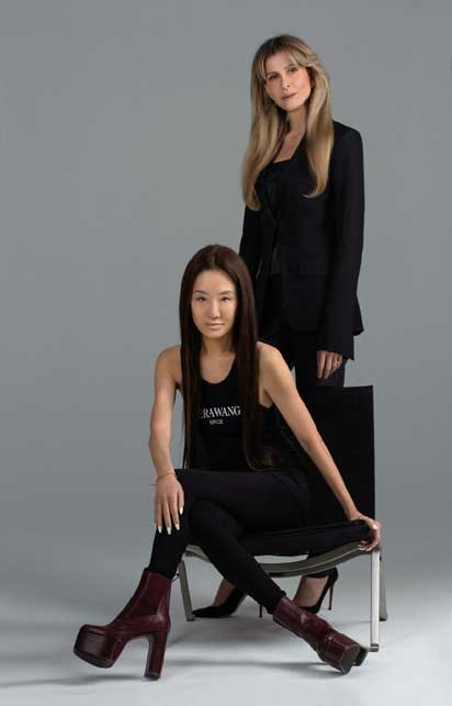 Amandine Ohayon e Vera Wang