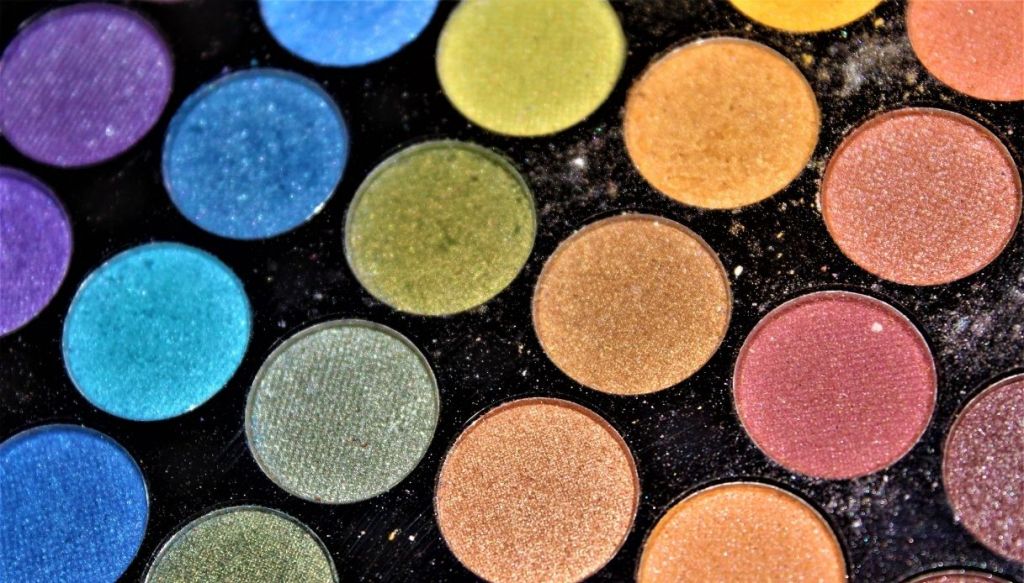 ombretti colorati ombretti arcobaleno makeup