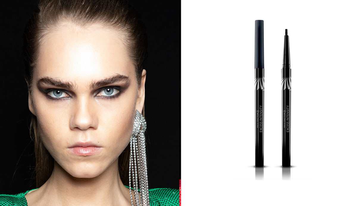 Smokey eyes nero glam rock