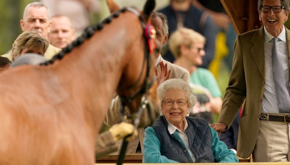 Regina Elisabetta al Royal Windsor Horse Show