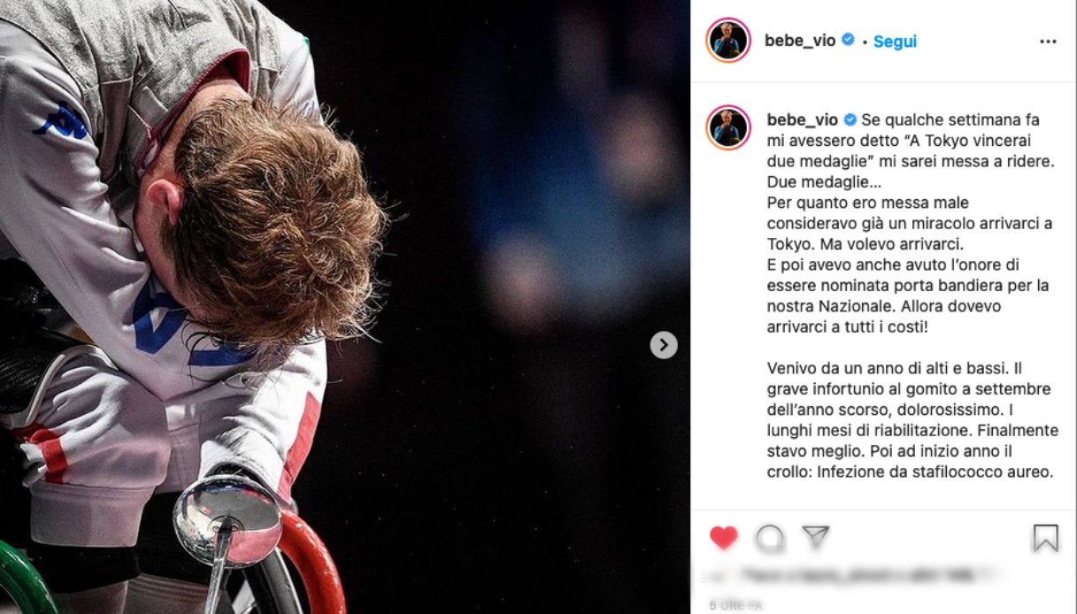 Bebe Vio post