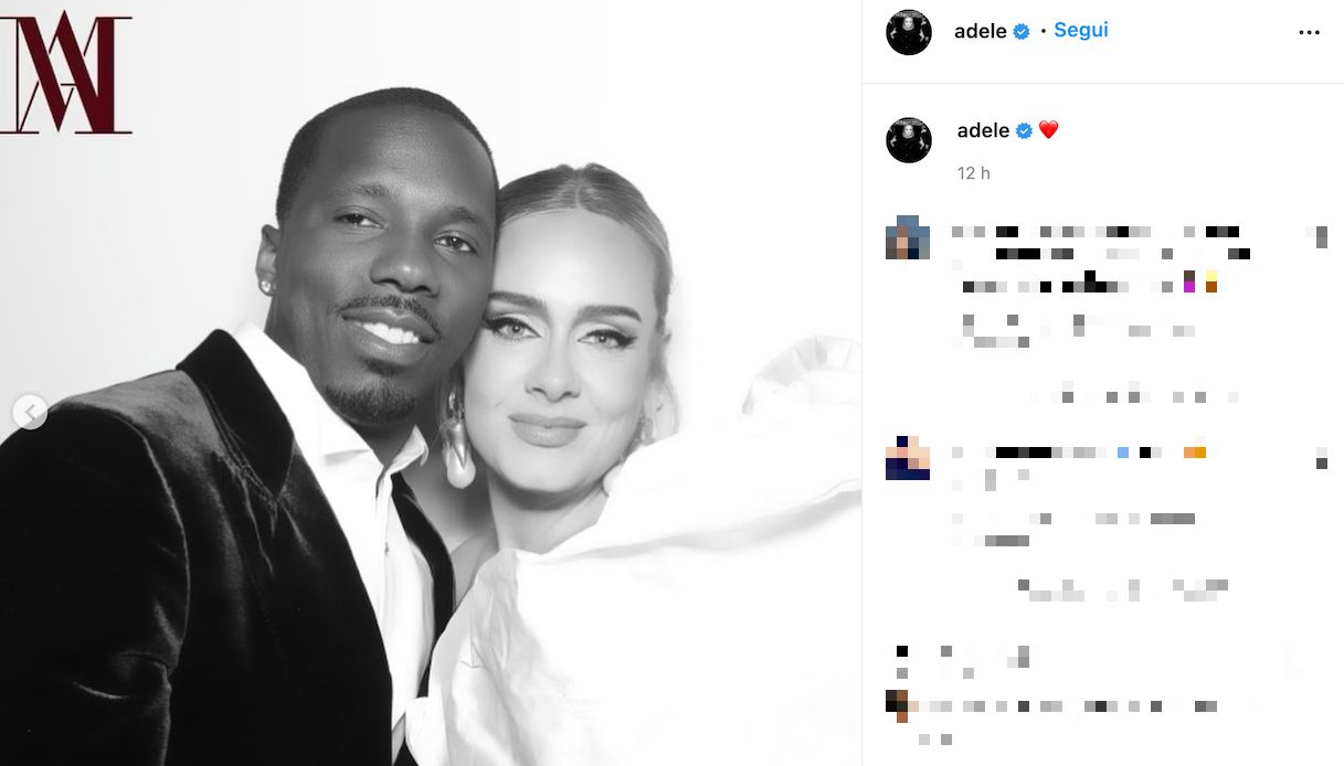 Adele e Rich Paul
