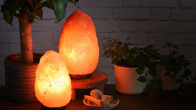Lampada di sale: proprietà e benefici per la salute