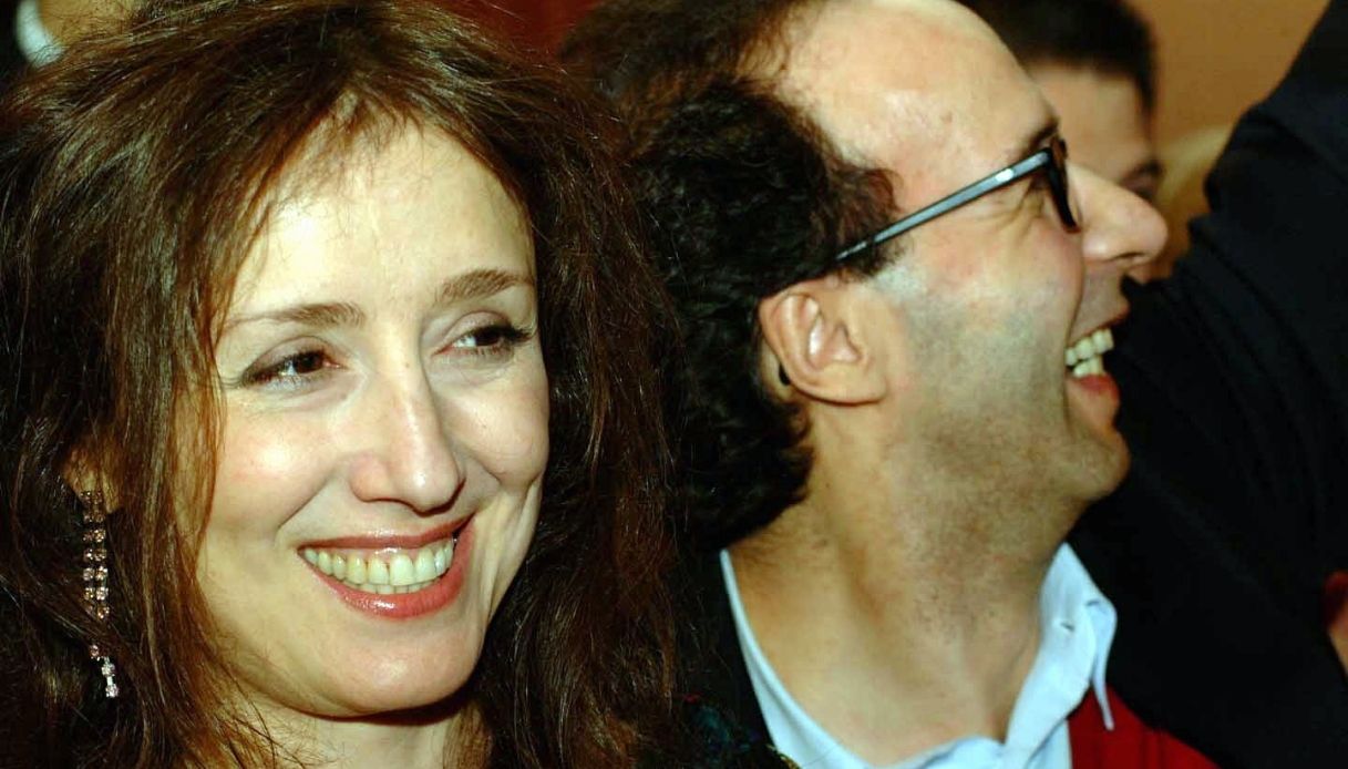 Nicoletta Braschi e Roberto Benigni negli anni Novanta