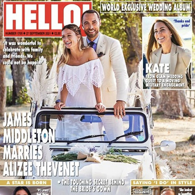 Alizée Thevenet James Middleton cover