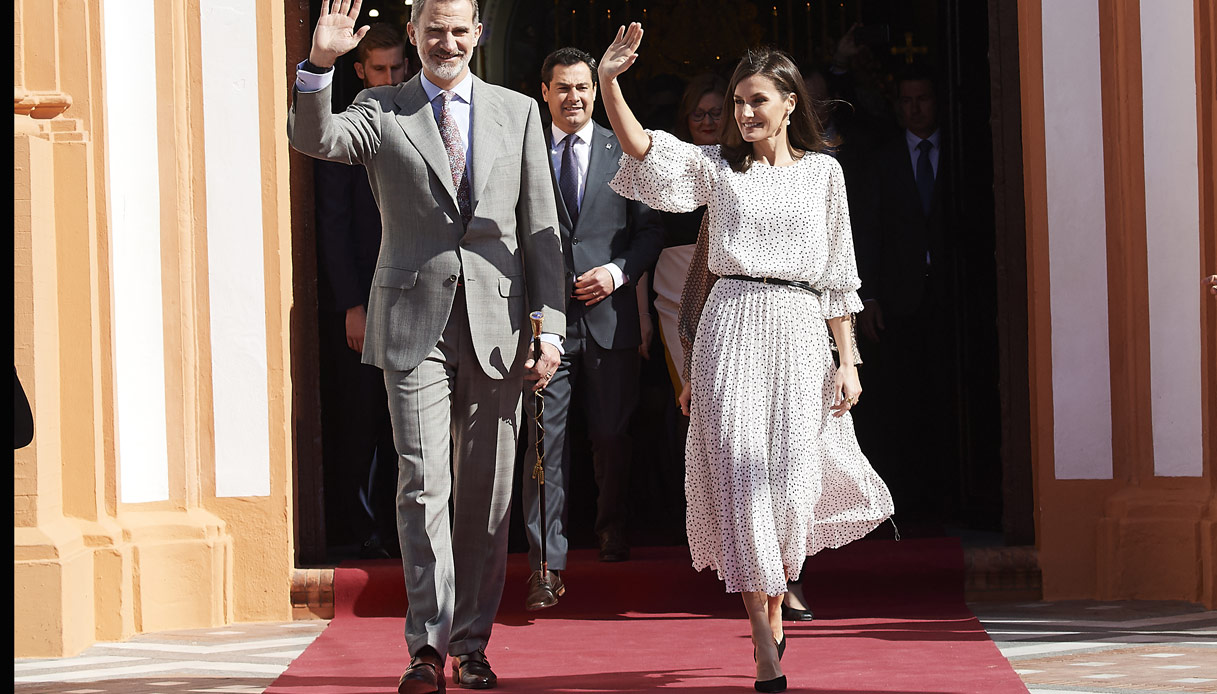 Felipe di Spagna Letizia di Spagna 2020