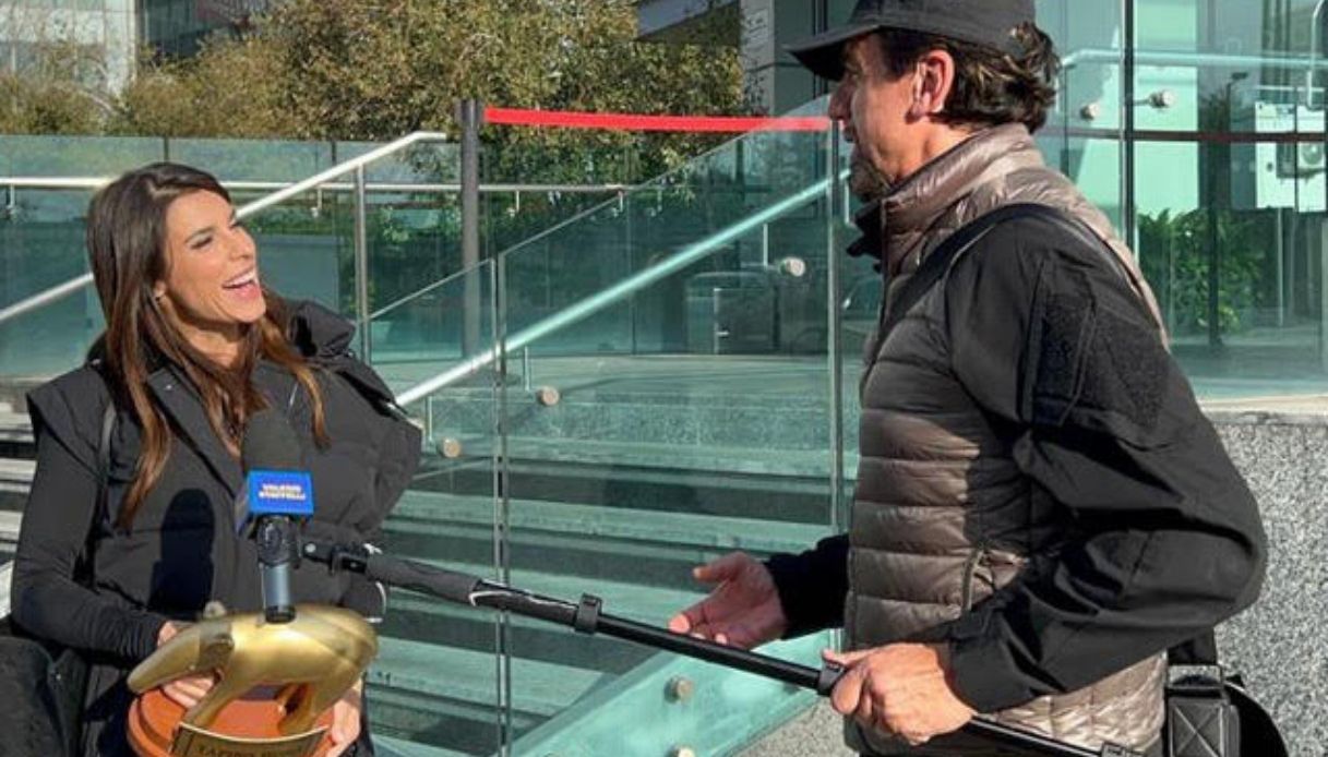 Elisabetta Canalis tapiro d'oro