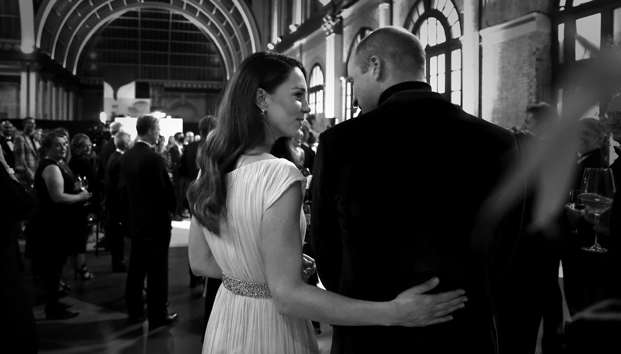 Kate Middleton William abbraccio