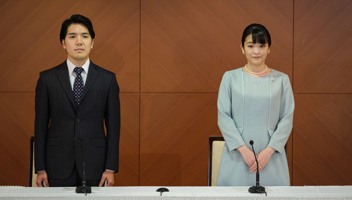 Principessa Mako e Kei Komuro
