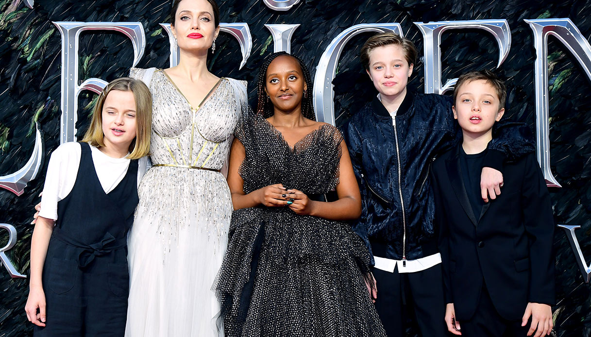 Angelina Jolie alla premiere di Maleficent - Signora del Male