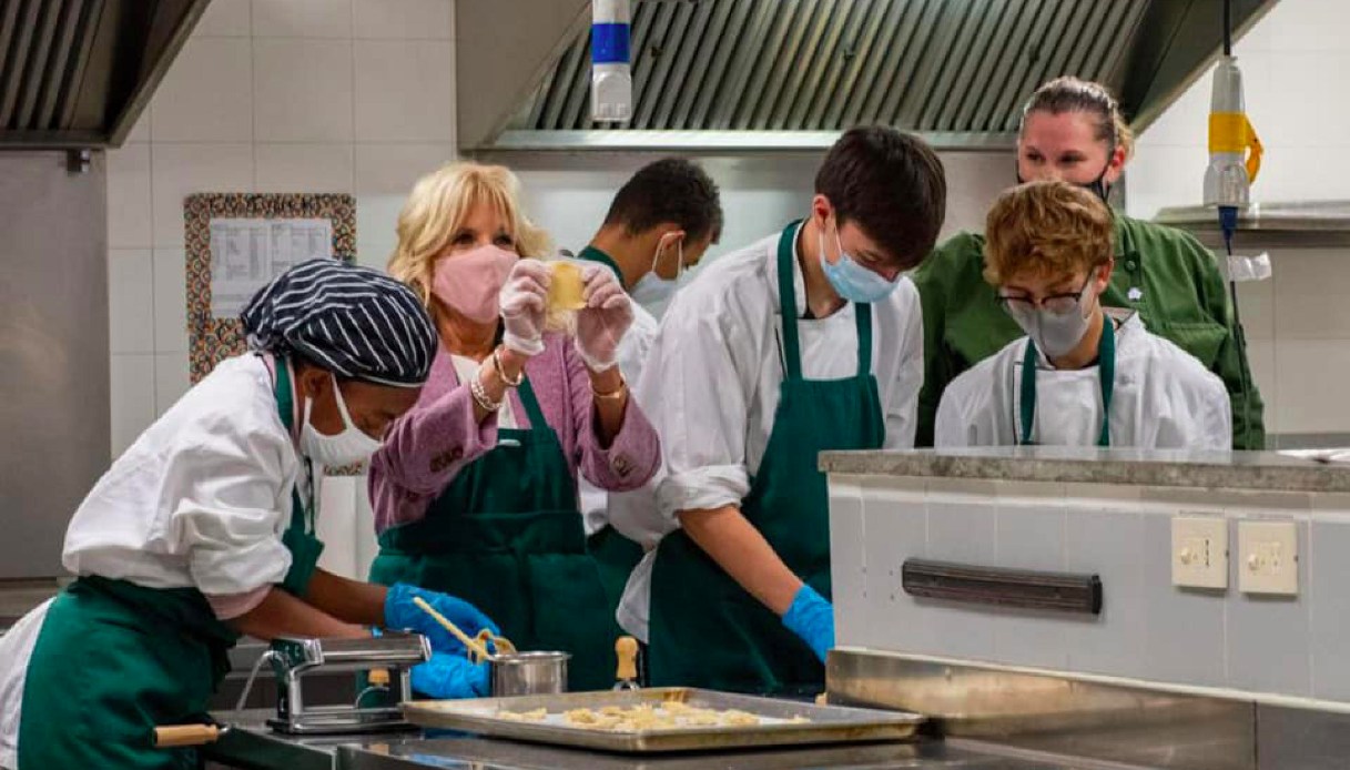 Jill Biden ravioli