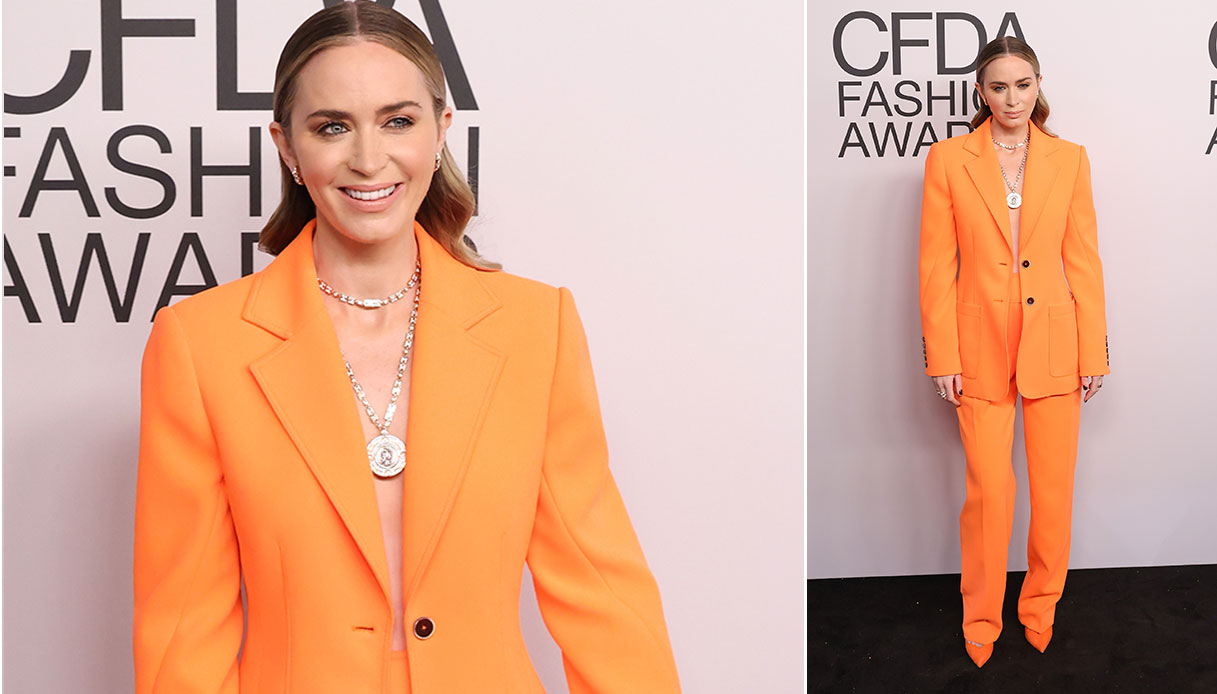 Emily Blunt ai CFDA Fashion Awards 2021 